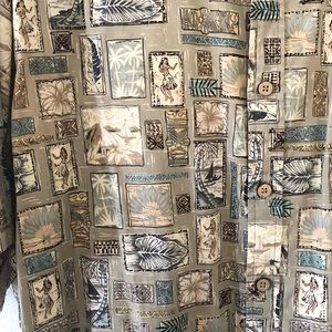 *SOLD* great Aloha Hawaiian Shirt Hula Girl